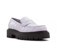 Bigstrut Penny Loafer Lilac Croc Print view