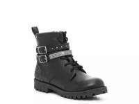 Carly Combat Boot - Kids' Black view