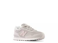 515 v3 Sneaker - Kids' Grey/Pink view