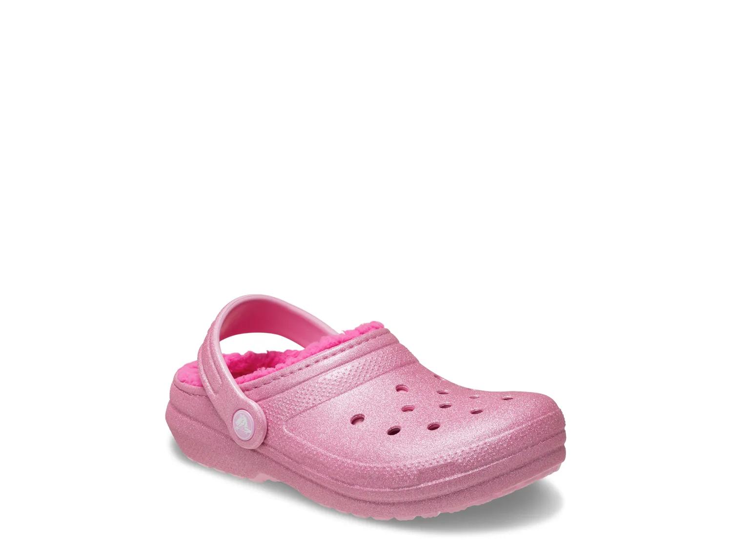 Classic Lined Glitter Clog - Kids'