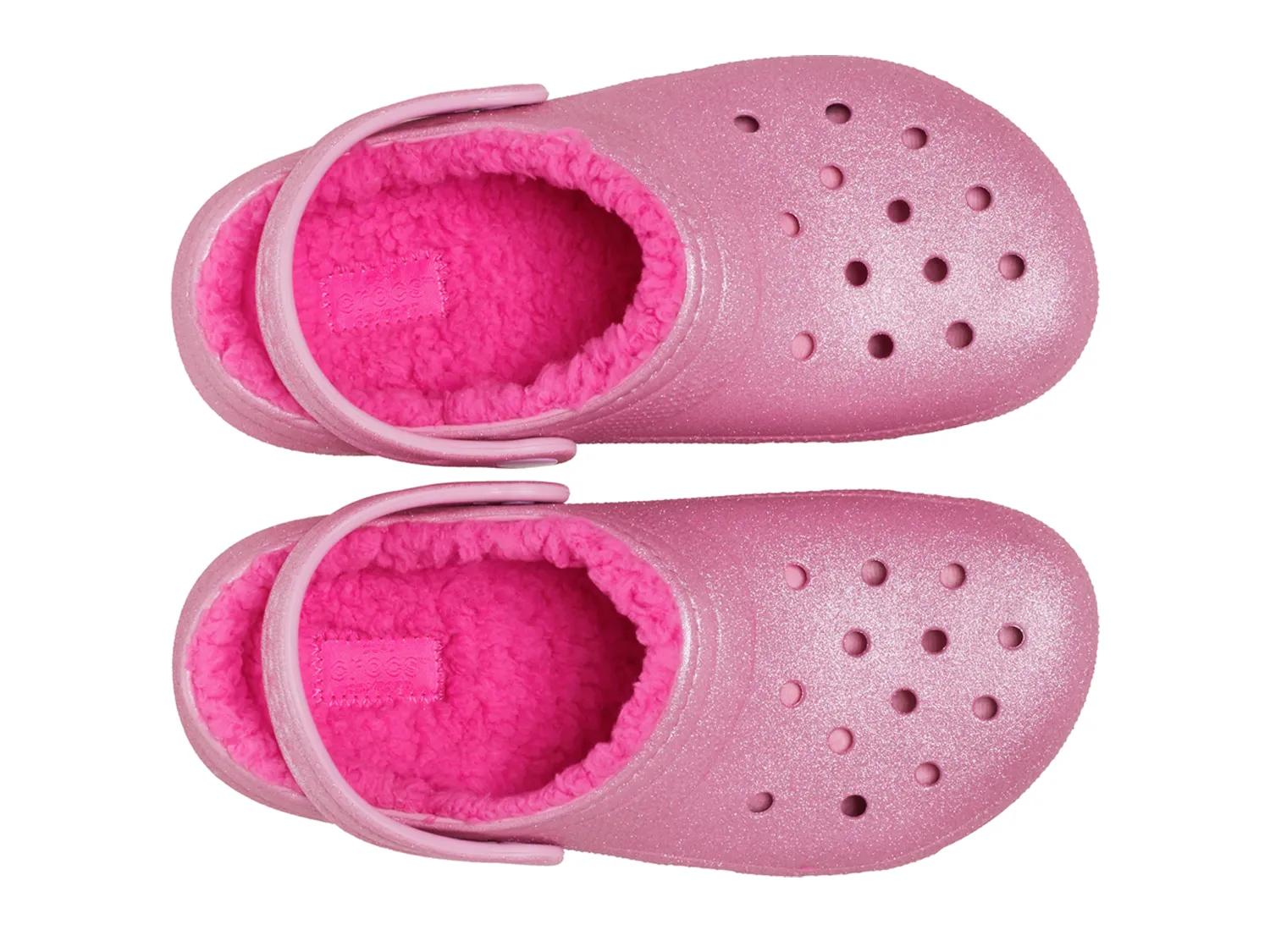 Classic Lined Glitter Clog - Kids'