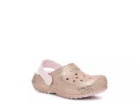 Classic Glitter Lined Clog - Kids' Gold Metallic view