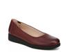 Idea Ballet Flat Wine Red view