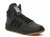 Hoops 3.0 Mid High-Top Sneaker - Men's Black view