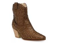 Emory Rhinestone Western Boot Dark Brown view