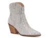 Emory Rhinestone Western Boot Silver Metallic view