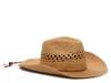 Straw Cowboy Hat Tan view