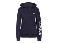 Essentials Logo Full-Zip Women's Hoodie Navy view