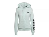 Essentials Logo Full-Zip Women's Hoodie Cobalt view