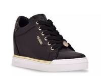Faster Wedge Sneaker Black view