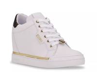 Faster Wedge Sneaker White view