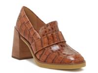 Ezerna Loafer Brown Croc Print view