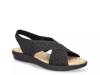 Claudia Wedge Sandal Black view