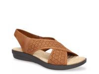Claudia Wedge Sandal Brown view