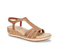 Dorinda Wedge Sandal Brown view
