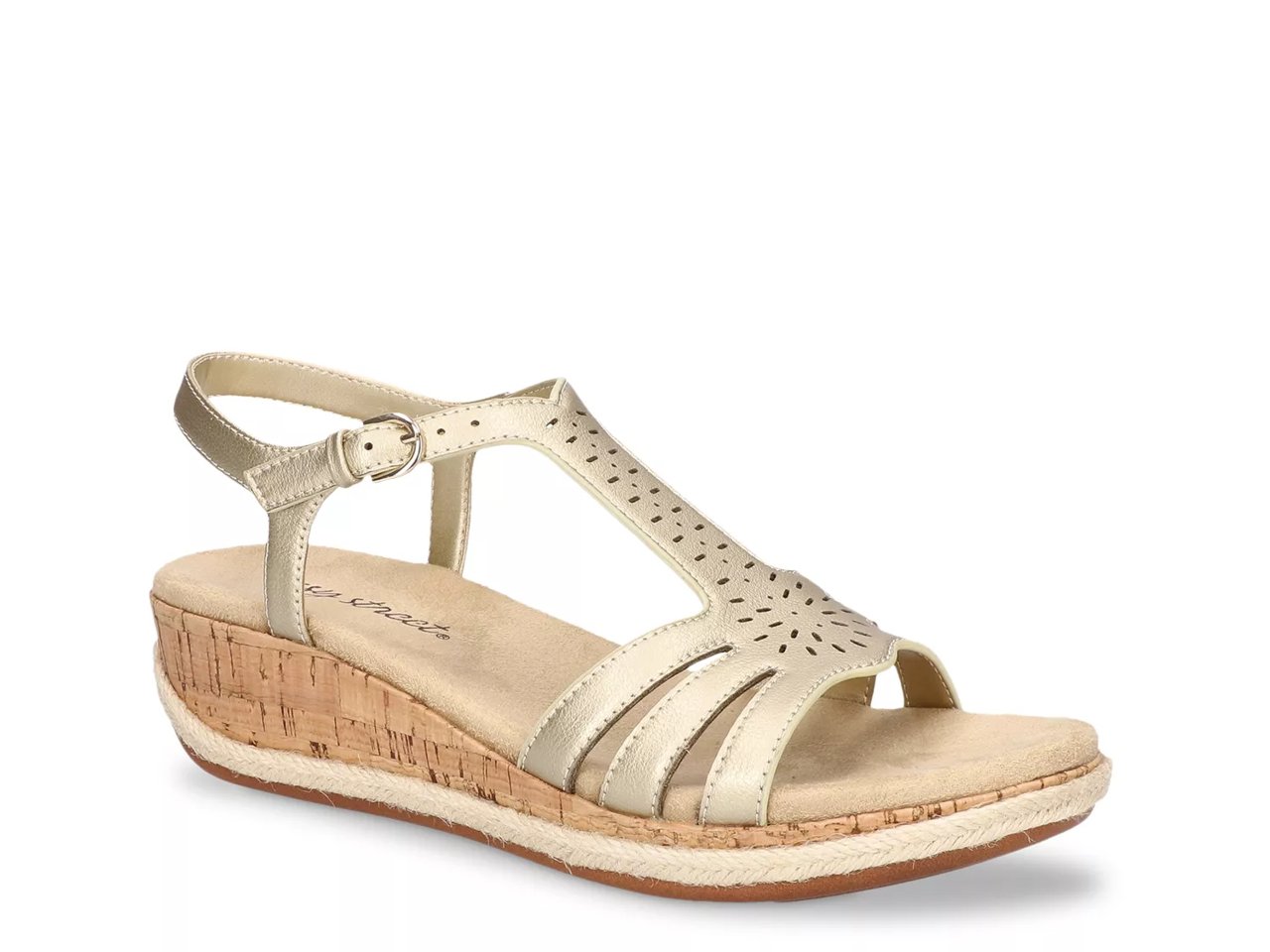 Dorinda Wedge Sandal