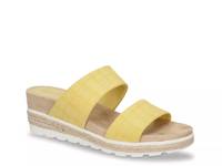 Maryann Wedge Sandal Yellow view