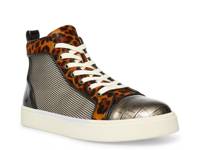 Promoter-S High-Top Sneaker Black Leopard Print view