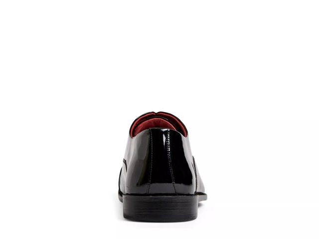 Carlos by Carlos Santana Tuxedo Oxford | Men's | Black | Size 7.5 | Oxfords | Cap Toe