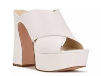 Girlz Platform Sandal White view