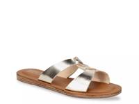Dov-Italy Slide Sandal Gold Metallic view