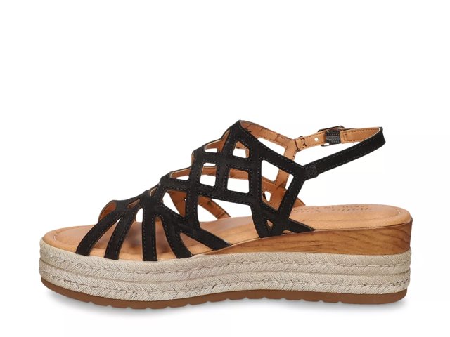 Zip-Italy Espadrille Platform Sandal