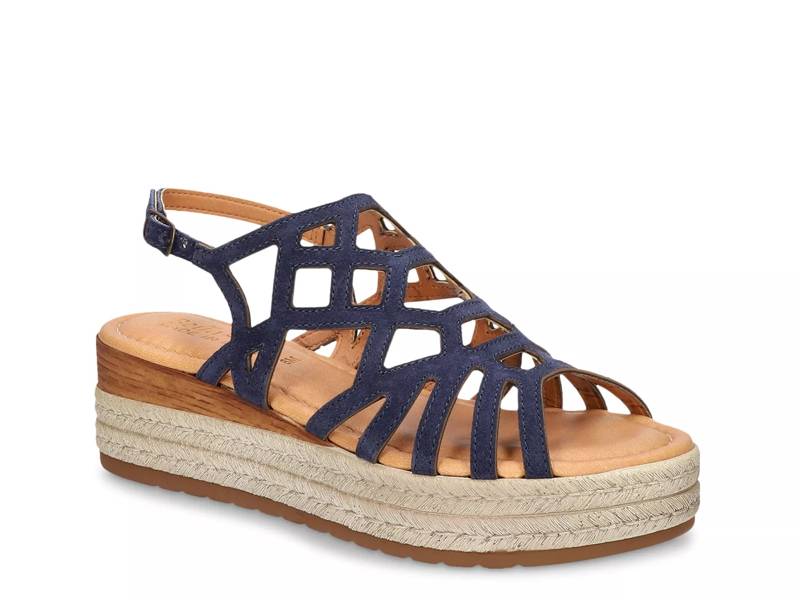 Zip-Italy Espadrille Platform Sandal