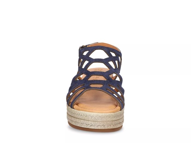 Zip-Italy Espadrille Platform Sandal