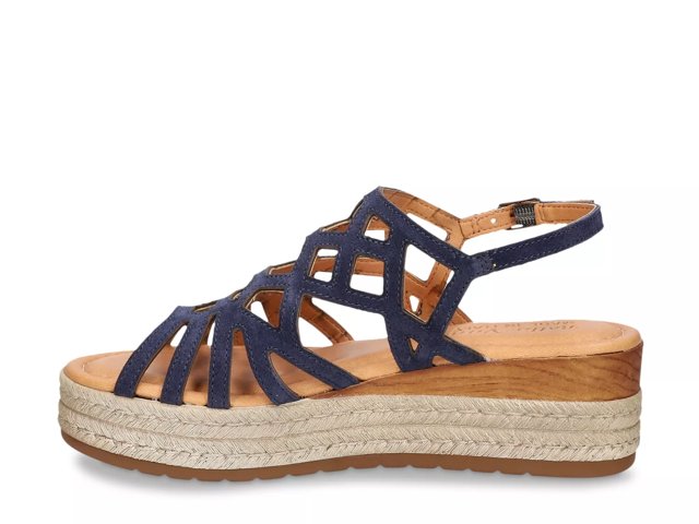 Zip-Italy Espadrille Platform Sandal