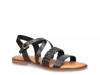 Ala-Italy Flat Sandal Black view