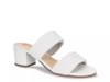 Georgette Slide Sandal White view
