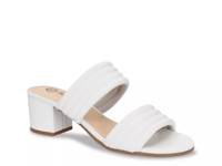 Georgette Slide Sandal White view