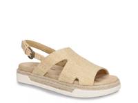 Kato Espadrille Sandal Natural Tan view