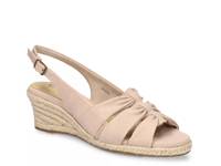Cheerful Espadrille Wedge Sandal Beige view