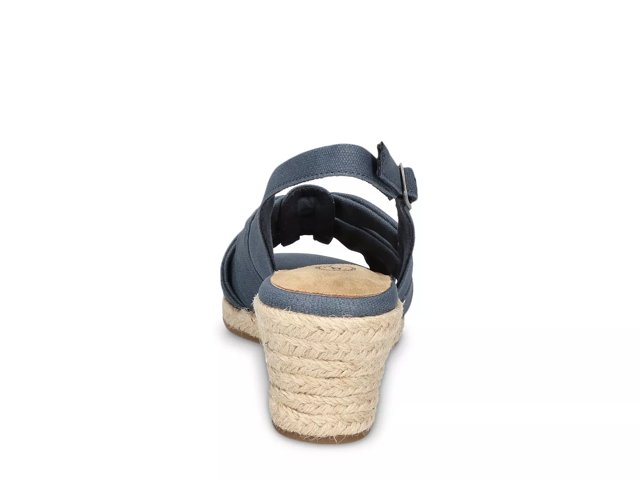 Cheerful Espadrille Wedge Sandal