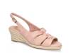 Cheerful Espadrille Wedge Sandal Blush view