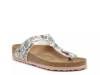 Gizeh Sandal - Women's White/Multicolor Paisley Print view