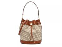 Andie 25 Drawstring Bucket Bag Tan view