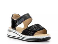 Salem Wedge Sandal Black view
