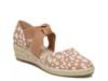 Kascade Wedge Sandal Faded Tawny/Grey Leopard Print view
