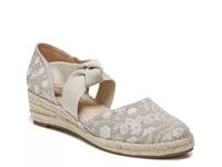 Kascade Wedge Sandal Khaki/White Paisley Print view