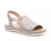 Dana Wedge Sandal Grey view