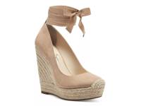 Zexie Espadrille Wedge Pump Beige view