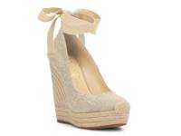Zexie Espadrille Wedge Pump Taupe view