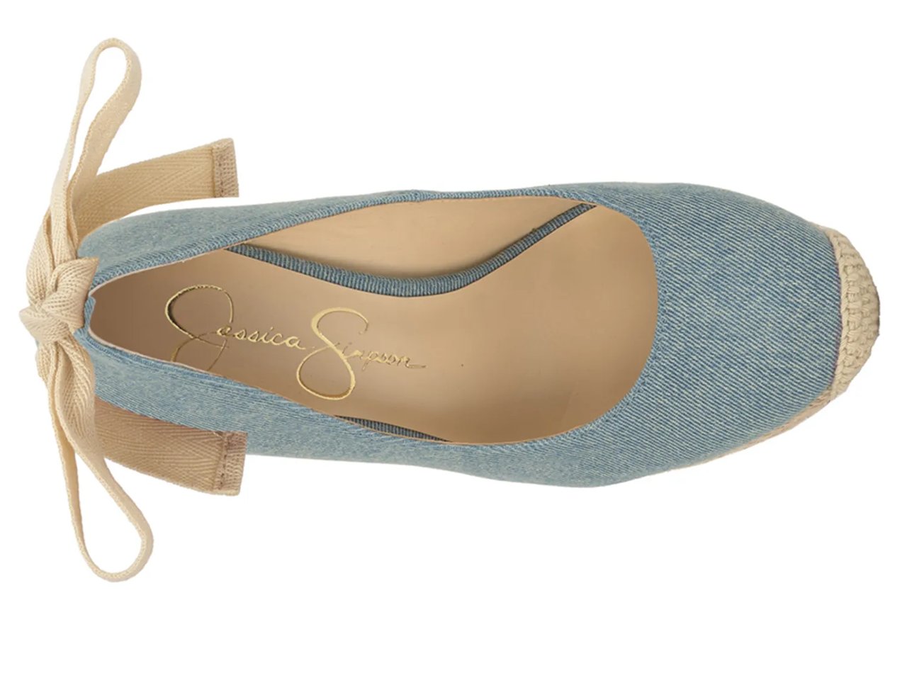 Zexie Espadrille Wedge Pump