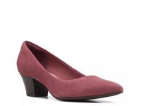 Teresa Step Pump Dark Rose Suede view