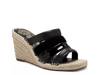 Molisana Wedge Sandal Black view