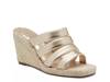 Molisana Wedge Sandal Gold Metallic view