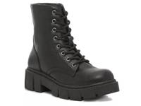 Linston Combat Boot Black view