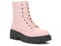 Linston Combat Boot Light Pink view